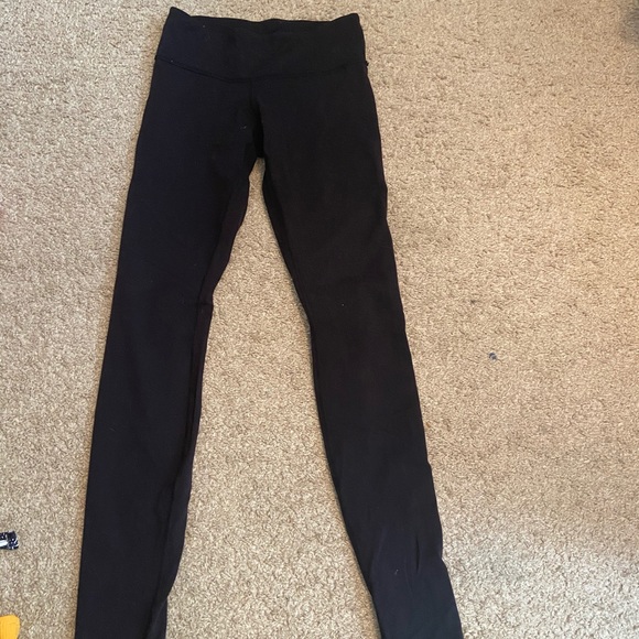 Reversible black lululemon leggings - Picture 1 of 2